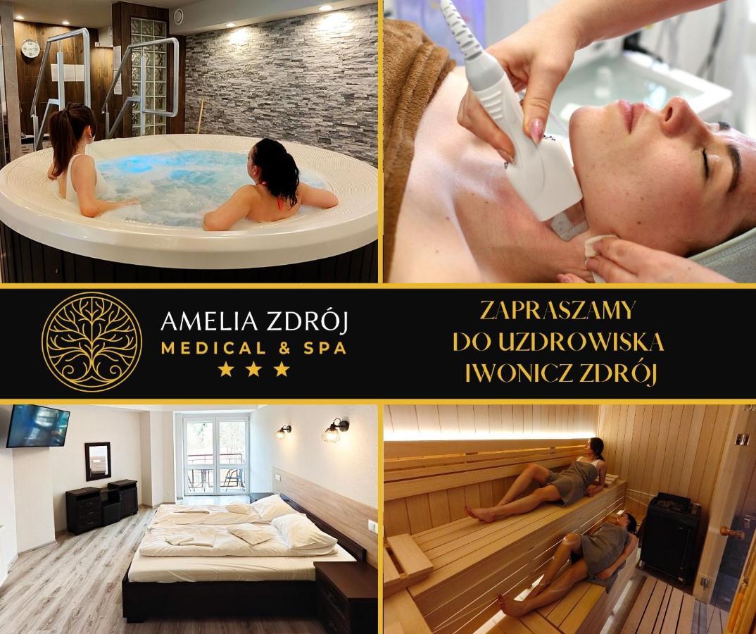 Amelia Zdroj Medical & Spa Iwonicz-Zdrój Dış mekan fotoğraf